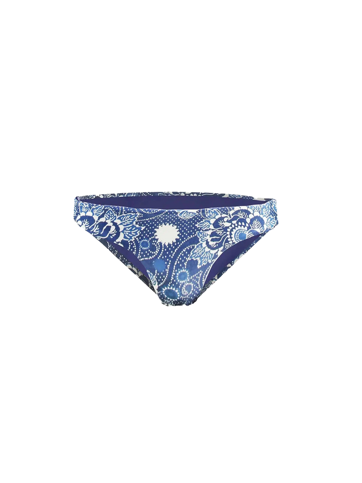 High Neck Bikini Denim Leaves - MC2 Saint Barth