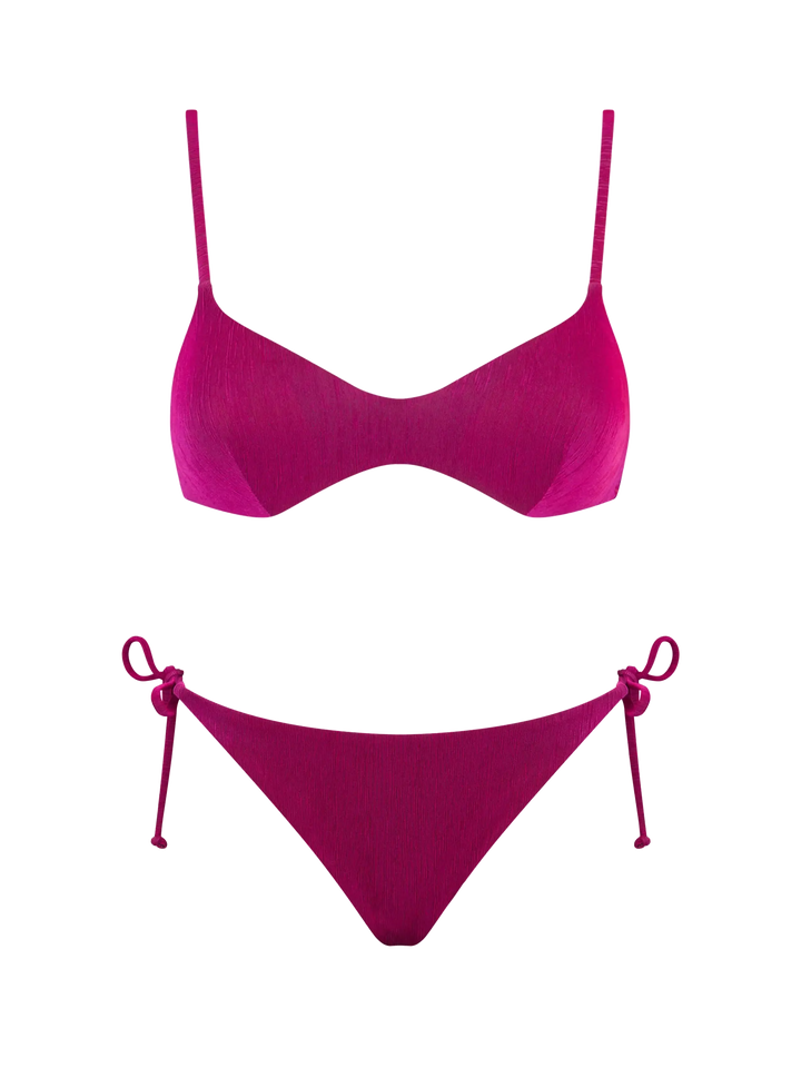 Woman fuchsia bralette bikini - MC2 Saint Barth