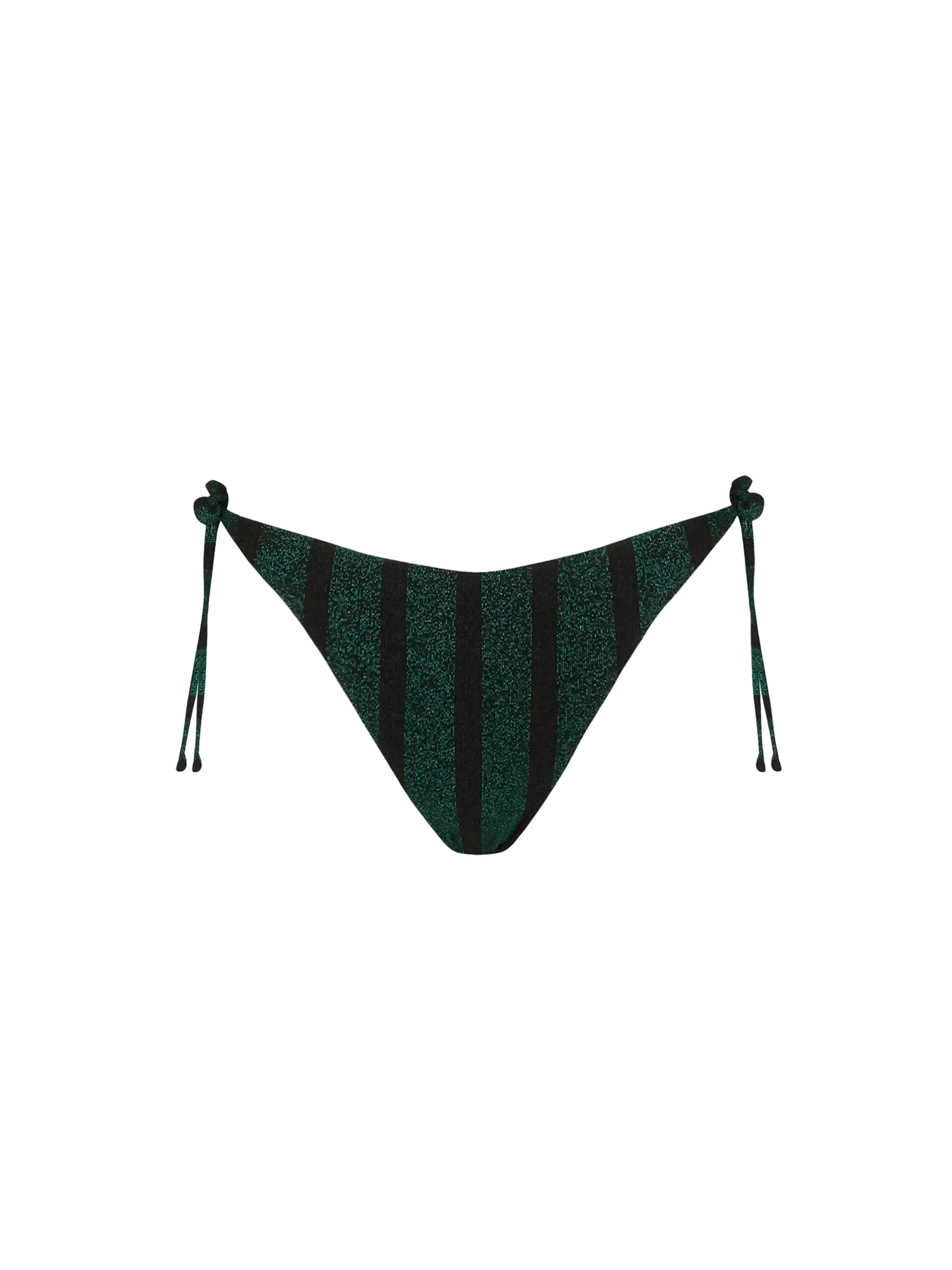 Woman swim briefs with lurex striped print - MC2 Saint Barth
