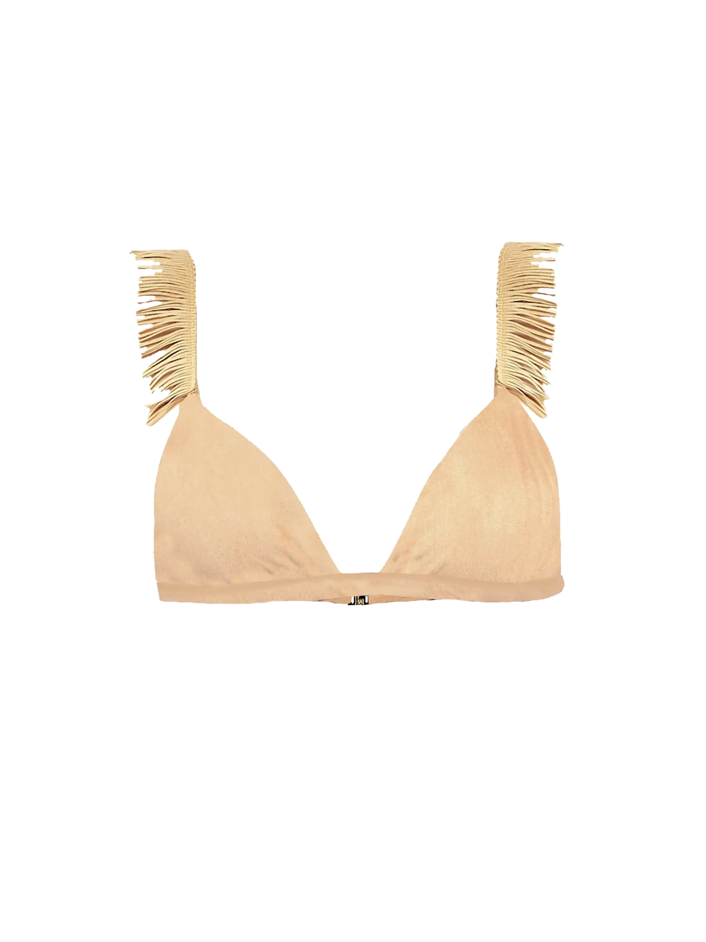 Fringed triangle suede effect - MC2 Saint Barth