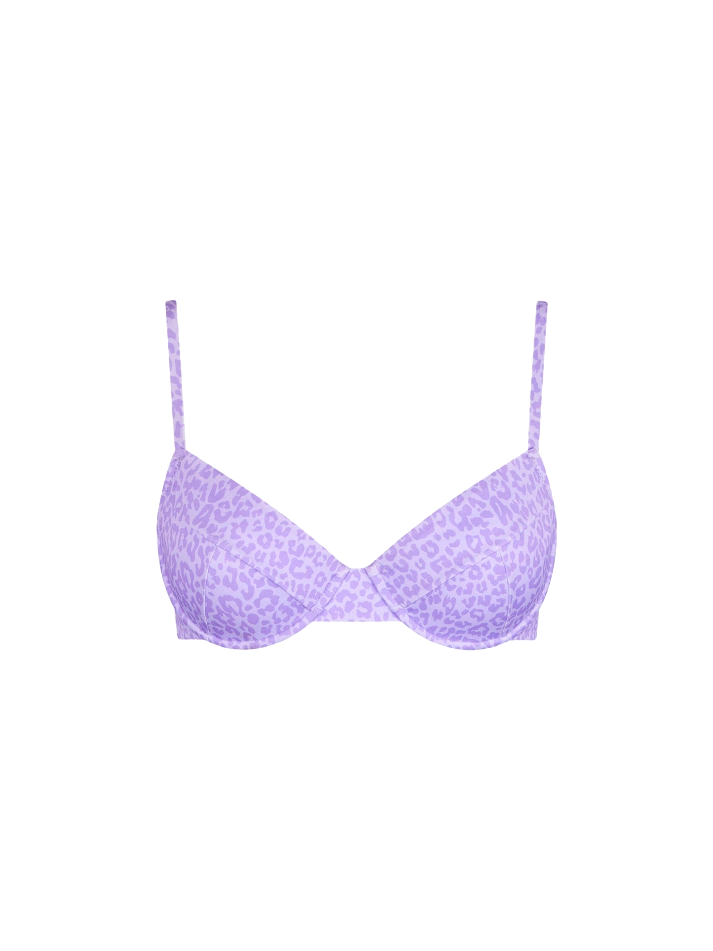 Pastel animalier underwire bralette - MC2 Saint Barth