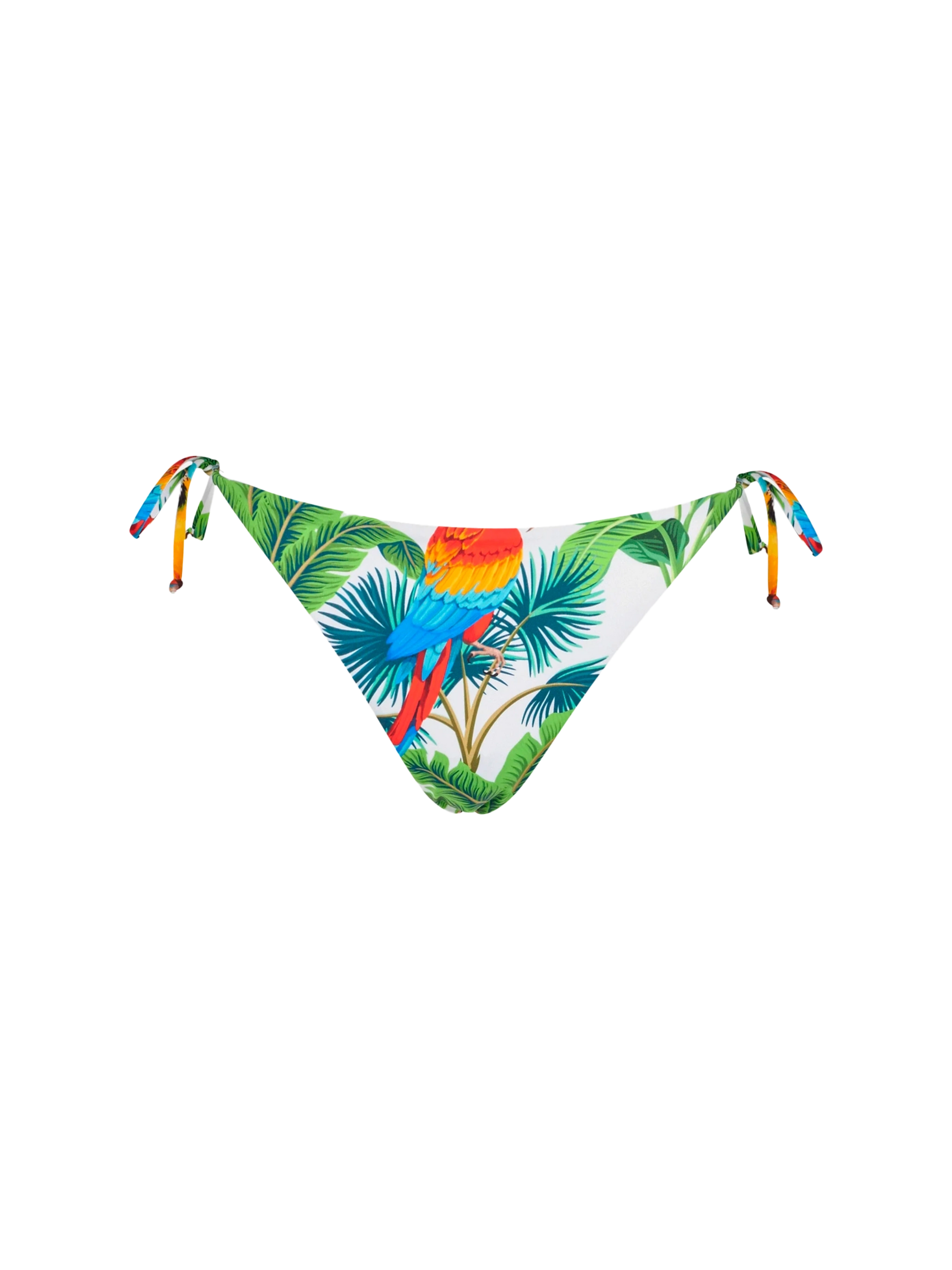 Swim briefs with parrots print - MC2 Saint Barth