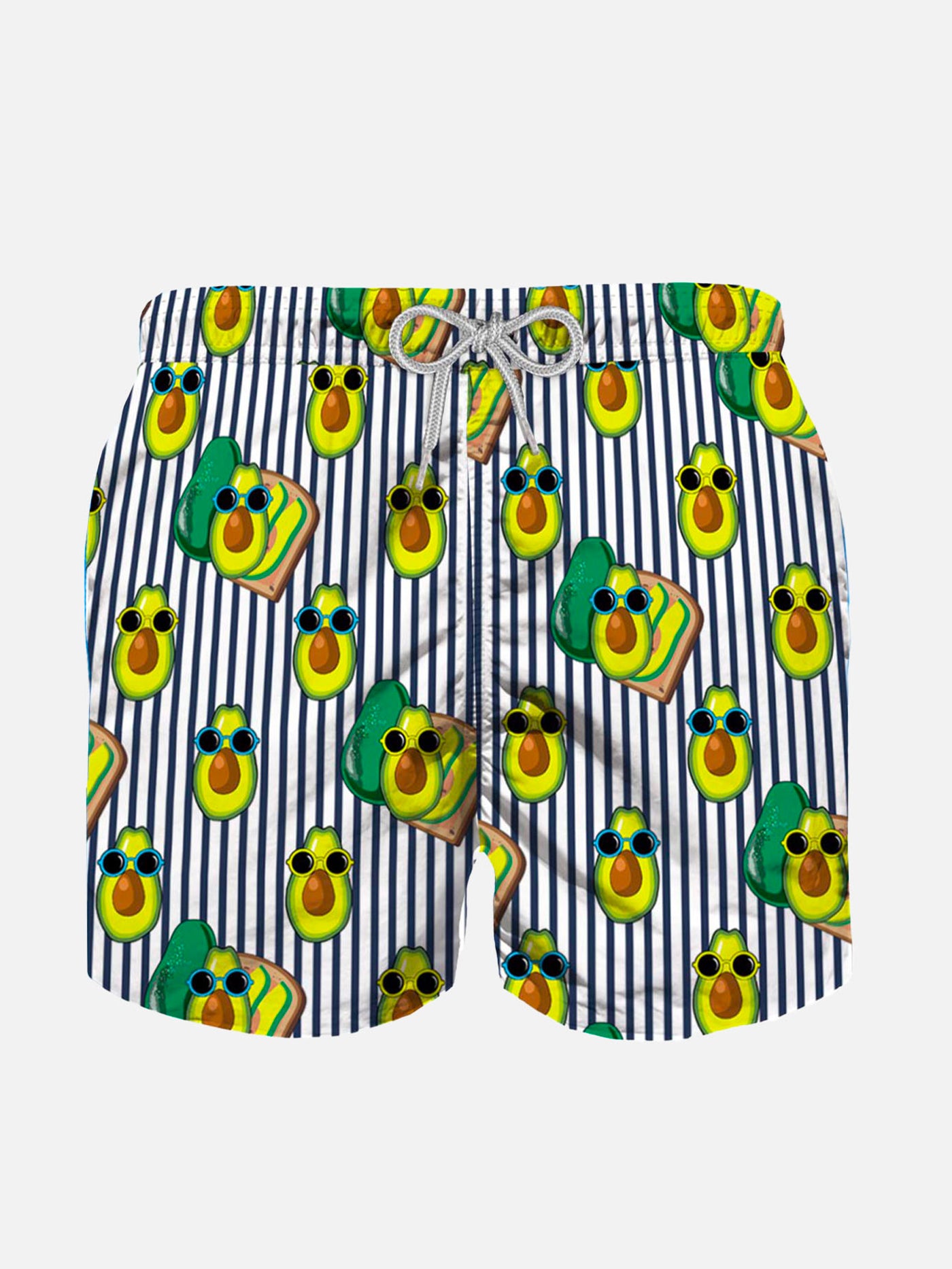 Boy swim shorts with Avocado Toast print - MC2 Saint Barth
