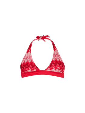 Rotes gestricktes Dreieck