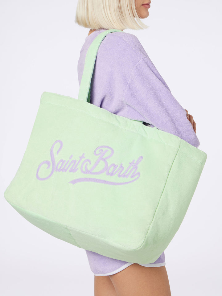 Terry and cotton Beach Tote Double bag - MC2 Saint Barth