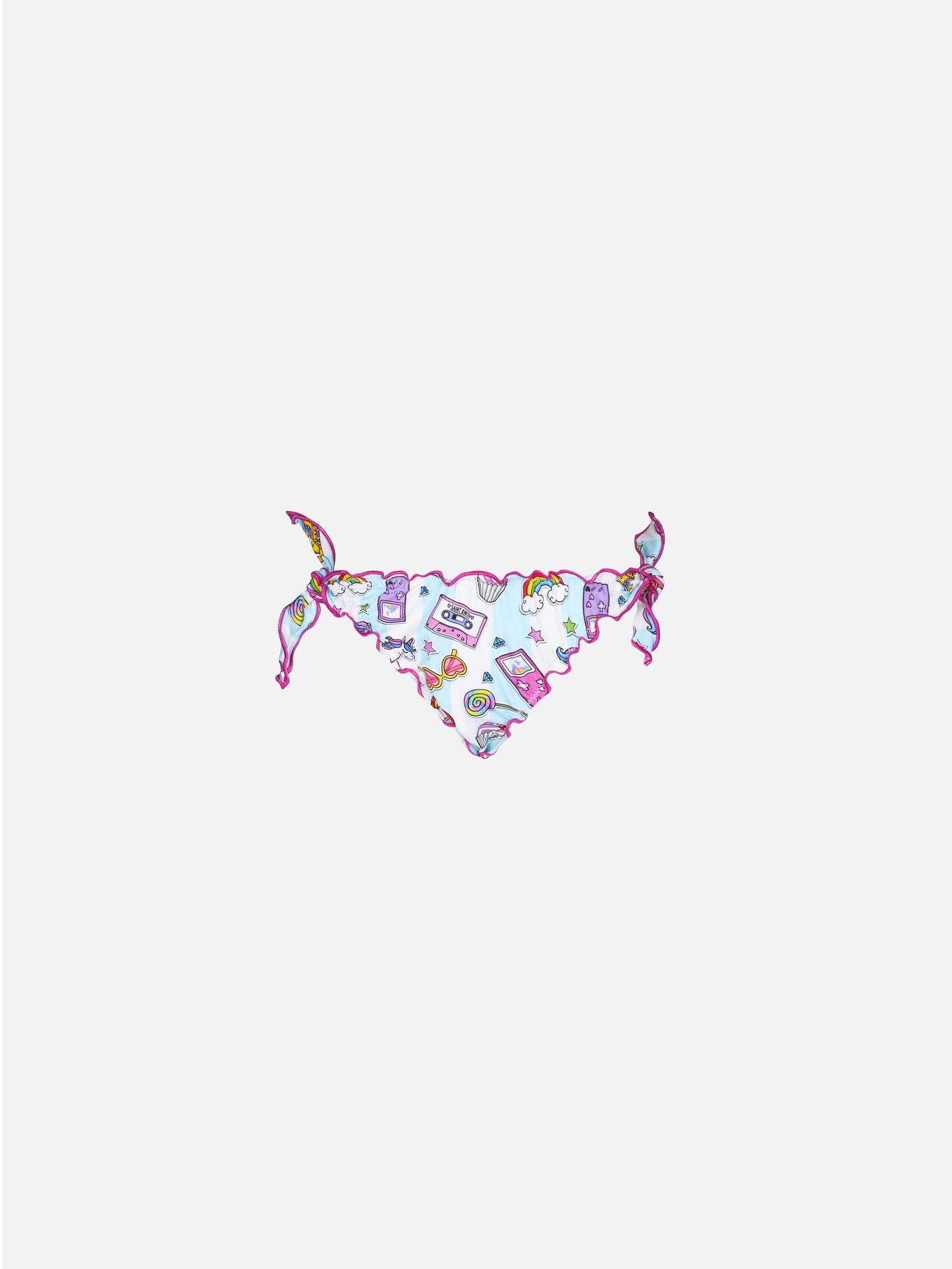 Pop designs print girl swim briefs - MC2 Saint Barth