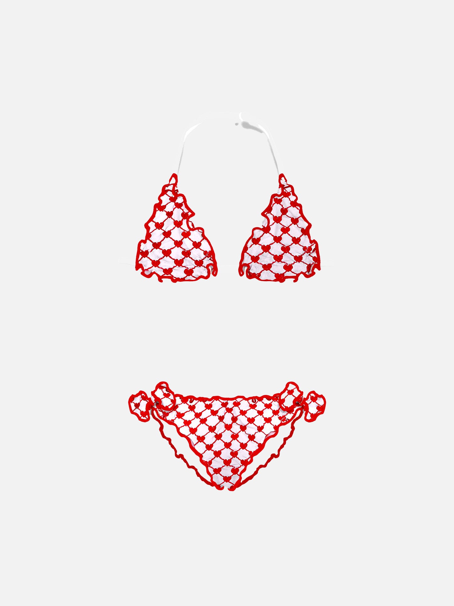 Girls embry heart Bikini - MC2 Saint Barth