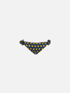 Girl swim brief with ducky print - MC2 Saint Barth