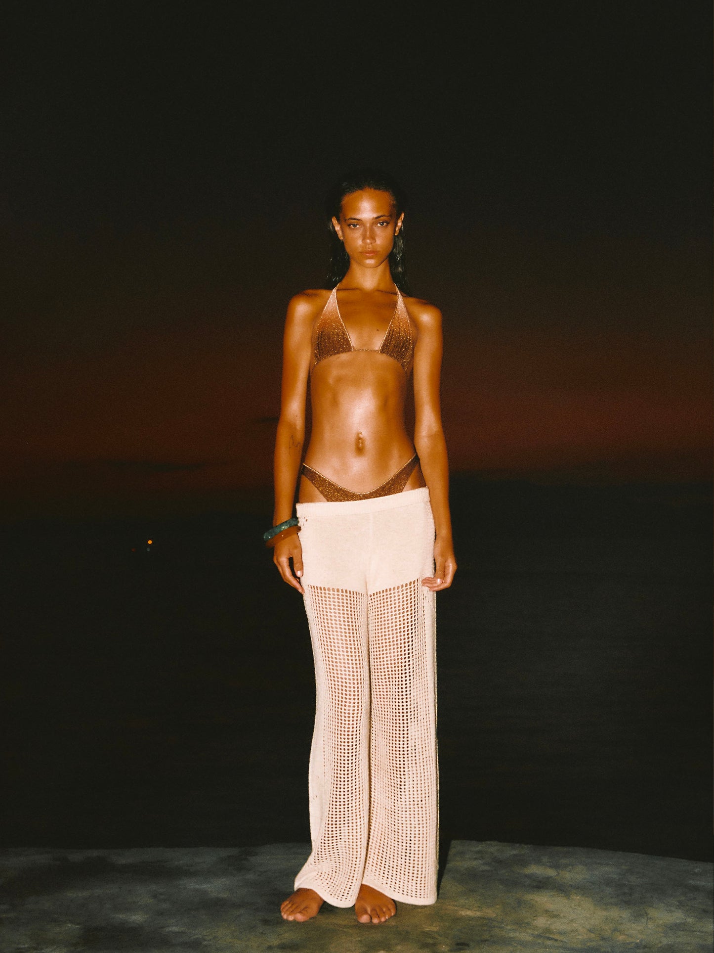 Bikini Guiana Naomi Overlock degradé lurex 