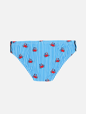 Slip mare bambino Billy con stampa granchi