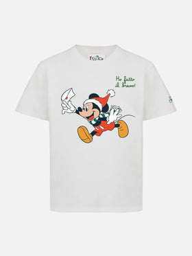 Heavy cotton t-shirt Cameron with Mickey Mouse print and embroidery | DISNEY SPECIAL EDITION