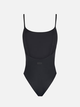 Woman rhinestones one-piece swimsuit Cecille - MC2 Saint Barth