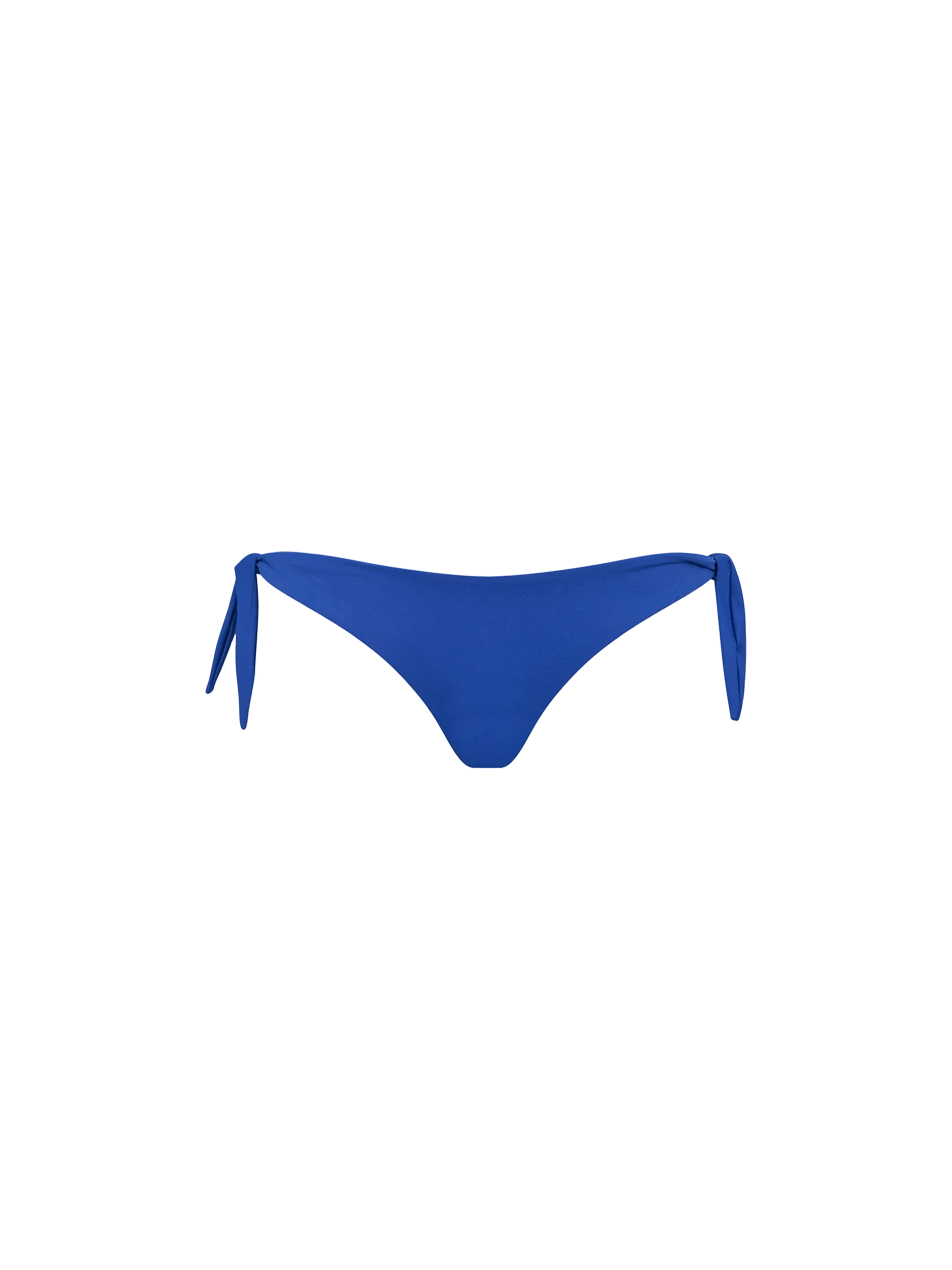 Woman bluette swim briefs with side laces - MC2 Saint Barth