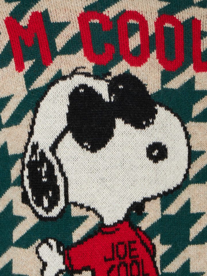 Boy crewneck sweater with Snoopy jacquard | SNOOPY - PEANUTS™ SPECIAL EDITION - MC2 Saint Barth