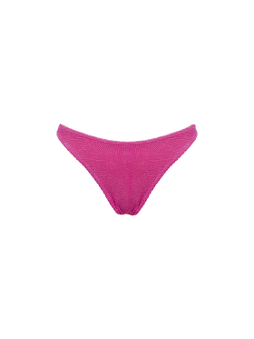 Woman pink classic crinkle swim briefs Elise - MC2 Saint Barth