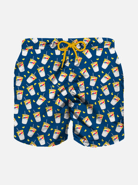 Boy swim shorts with Estathé print | Estathé® Special Edition