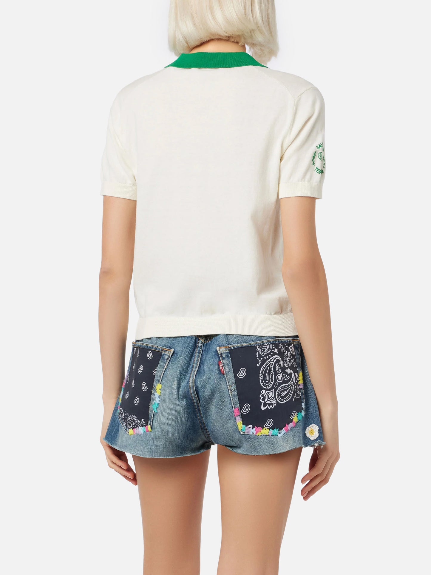 Woman cotton knitted polo Evonne | AUSTRALIAN BRAND SPECIAL EDITION