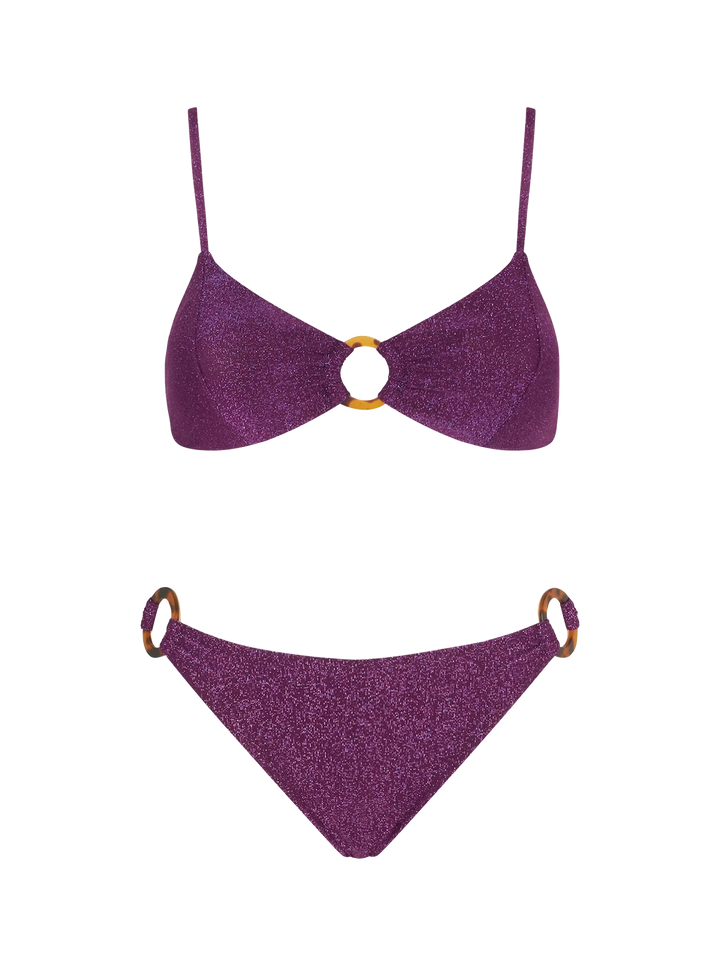Woman lurex bralette bikini - MC2 Saint Barth