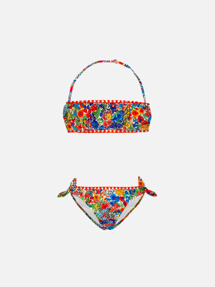 Girl bralette bikini | Made with Liberty fabric - MC2 Saint Barth