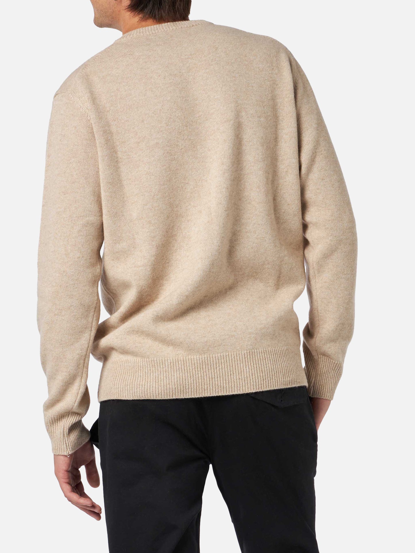 Man sweater with Paris to St.Barth front print - MC2 Saint Barth