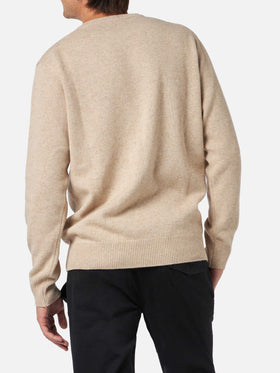 Man sweater with Paris to St.Barth front print - MC2 Saint Barth