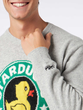 Maglione da uomo con stampa caffè Starducks