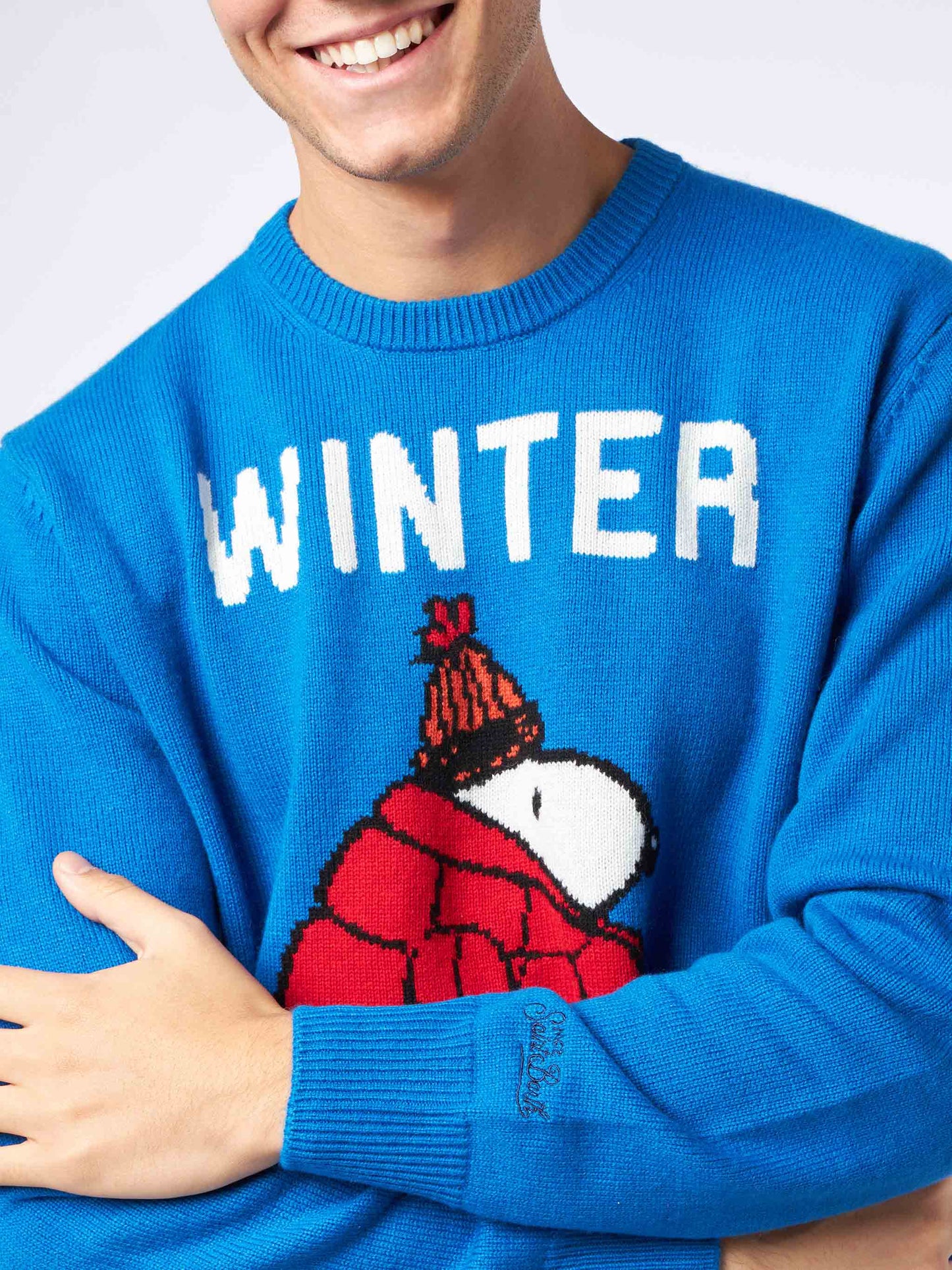 Snoopy Winter Mood man sweater | Peanuts™ Special Edition - MC2 Saint Barth