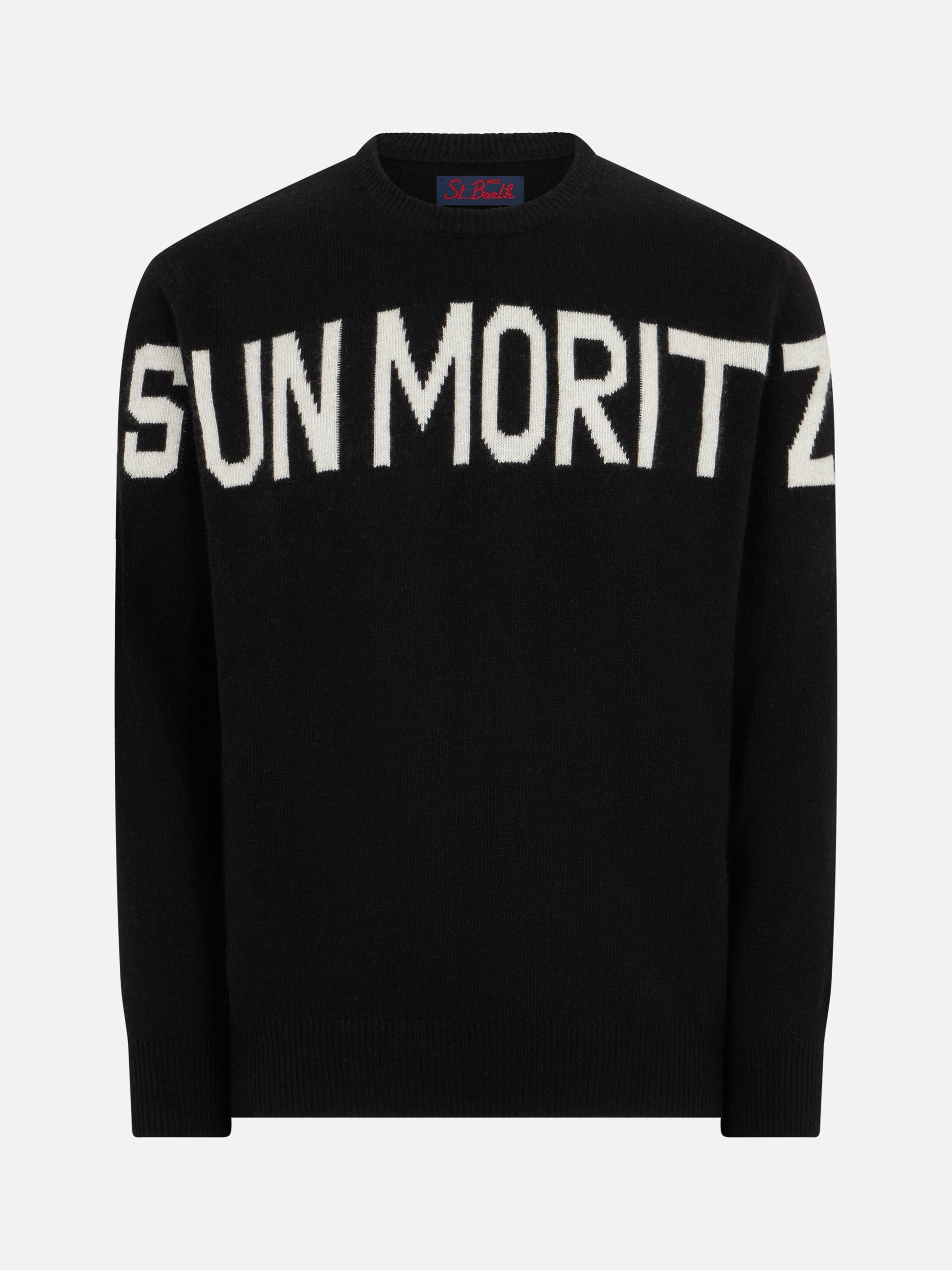 Sun Moritz blended cashmere man's sweater - MC2 Saint Barth