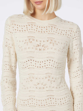 Woman cotton knit mini dress Imany - MC2 Saint Barth