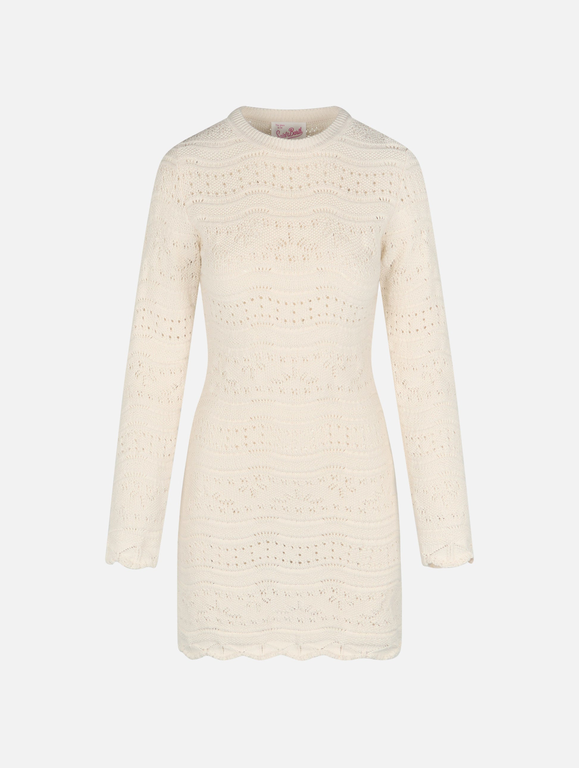 Woman cotton knit mini dress Imany - MC2 Saint Barth