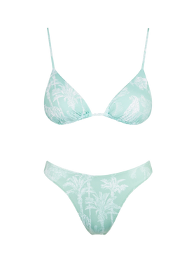 Woman triangle bikini with jungle print - MC2 Saint Barth