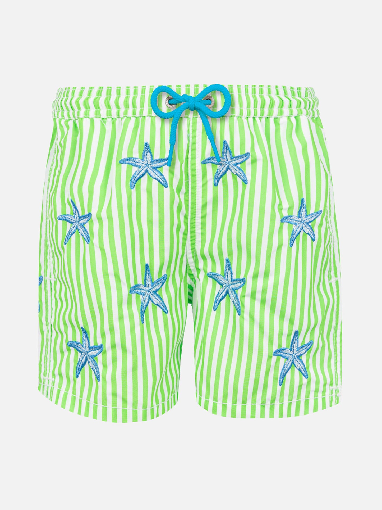 Man classic swim shorts with starfish embroidery - MC2 Saint Barth