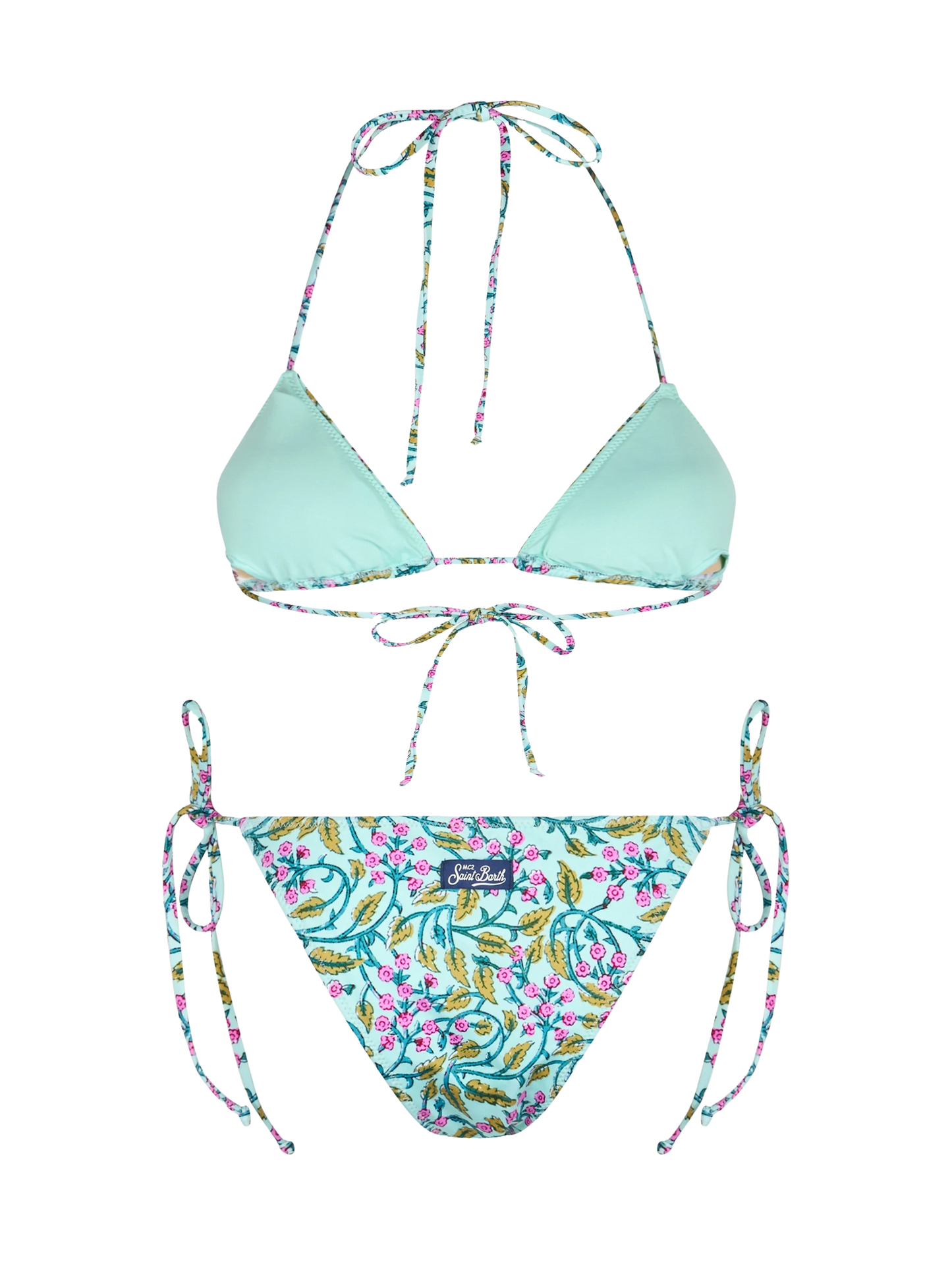 Woman radical flower triangle bikini Leah Marielle - MC2 Saint Barth