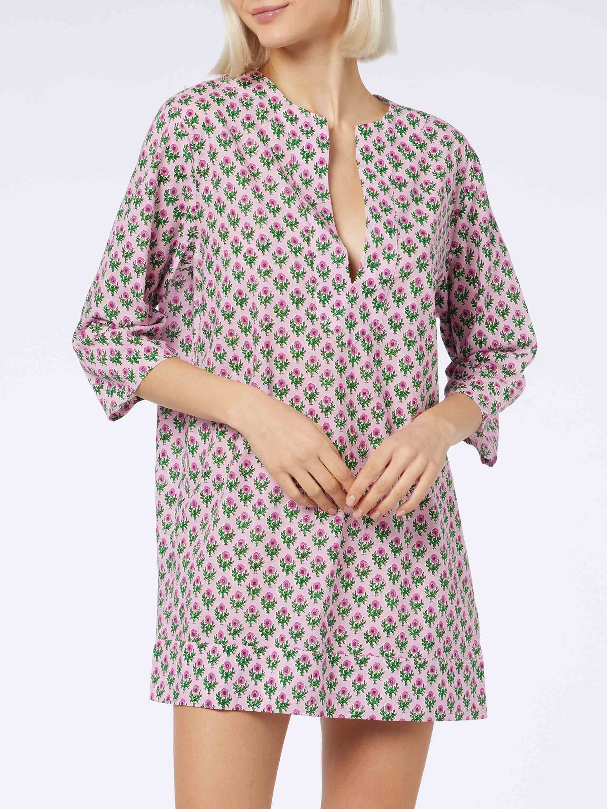 Woman cotton tunic dress Macha - MC2 Saint Barth