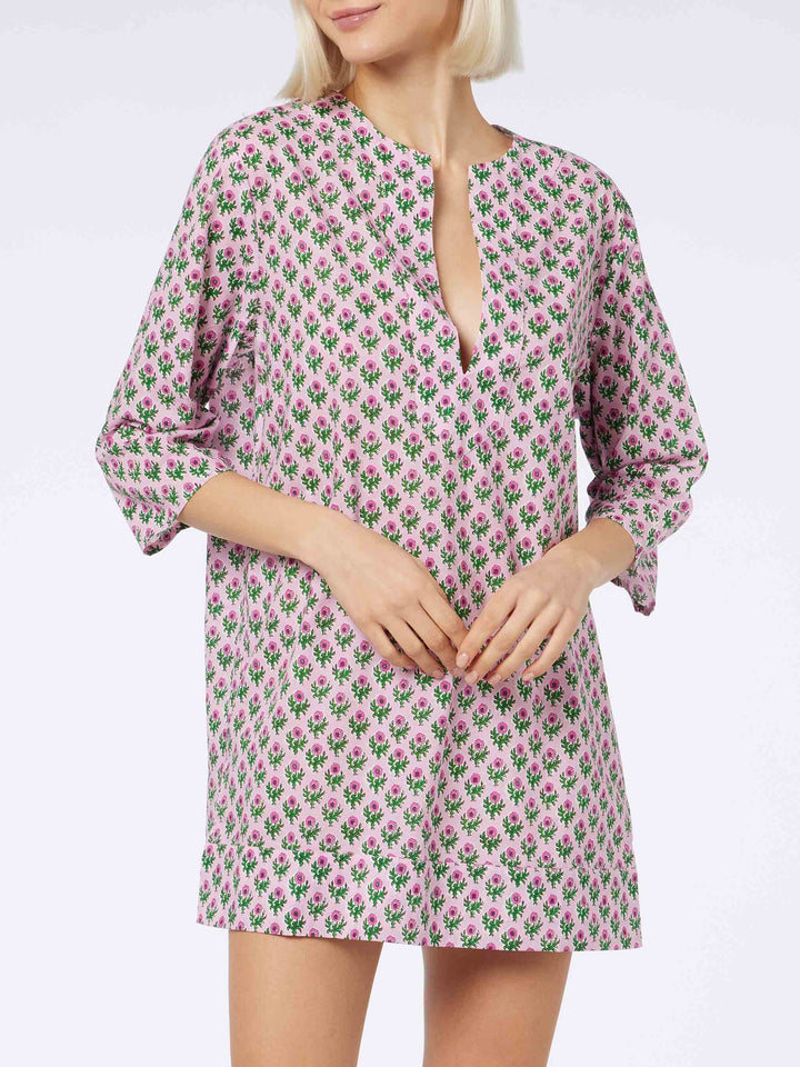 Woman cotton tunic dress Macha - MC2 Saint Barth