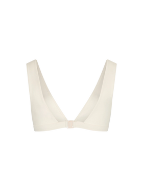 Woman heatsealed scooped beach top Ofelia - MC2 Saint Barth