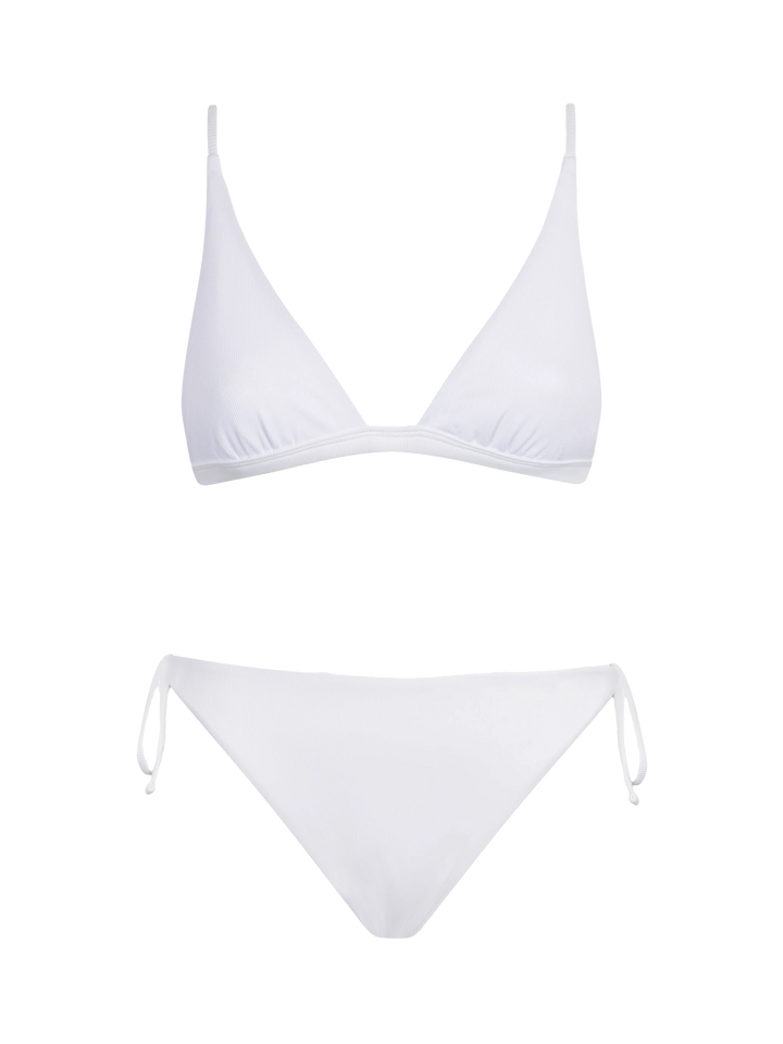 Woman white triangle bikini - MC2 Saint Barth