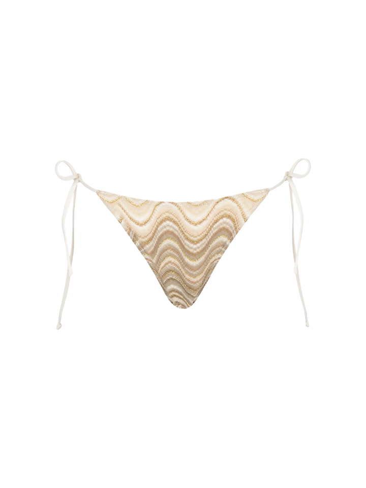 Woman raschel knit classic swim briefs Marielle - MC2 Saint Barth