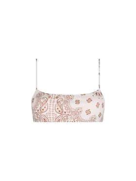 Woman bandanna bralette beach top Sadie - MC2 Saint Barth