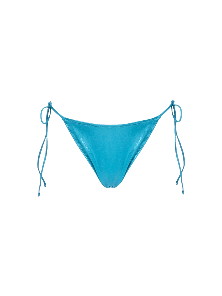 Woman lamina teal bralette bikini Sadie Marielle - MC2 Saint Barth