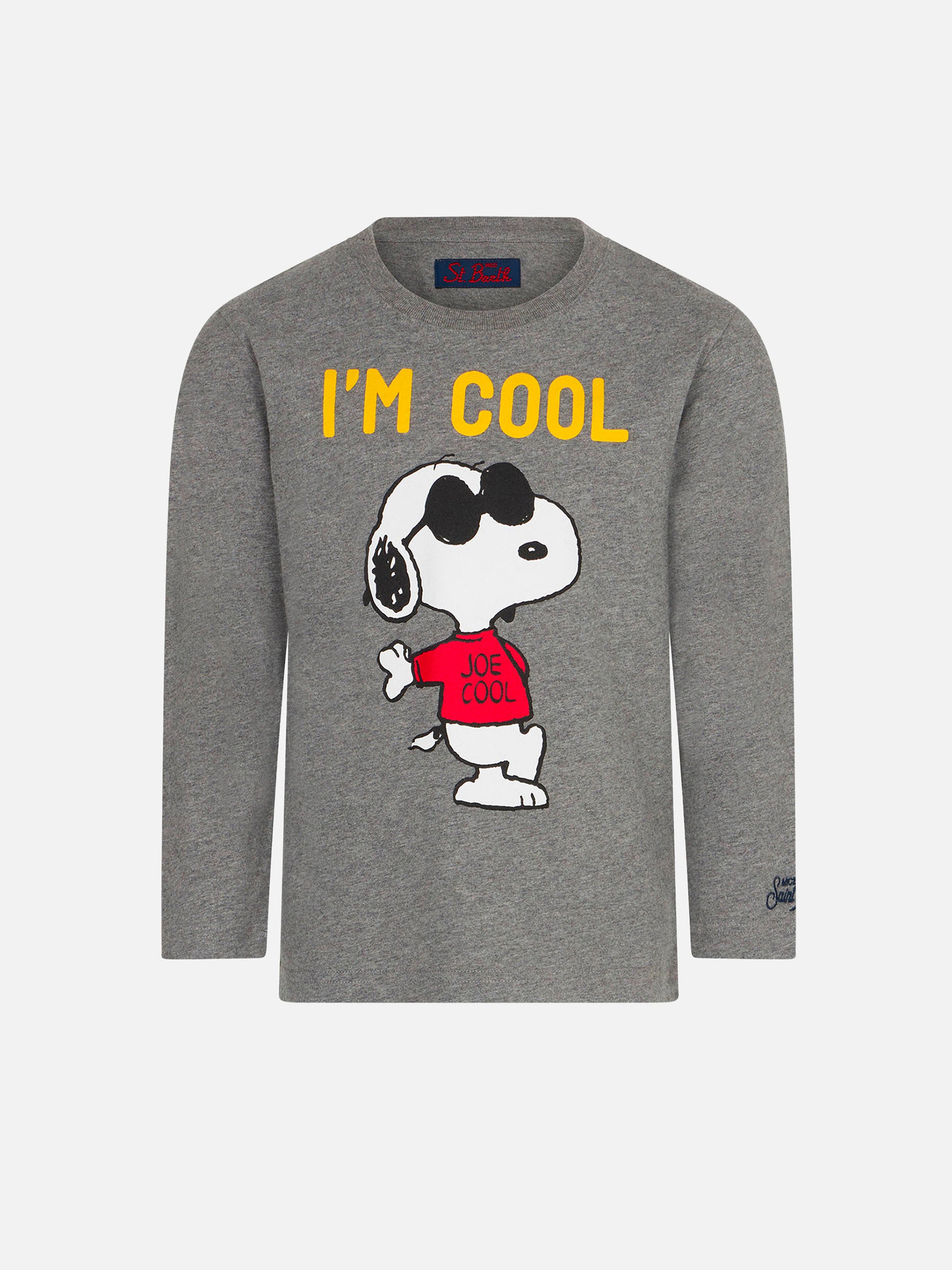 Boy t-shirt Snoopy print I'm Cool |Peanuts© Special Edition - MC2 Saint Barth