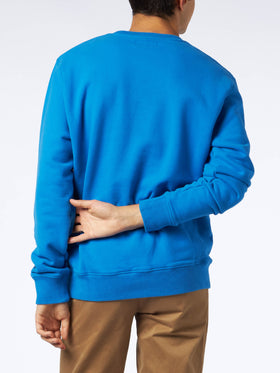 Cotton sweatshirt with St. Barth Padel Team print - MC2 Saint Barth