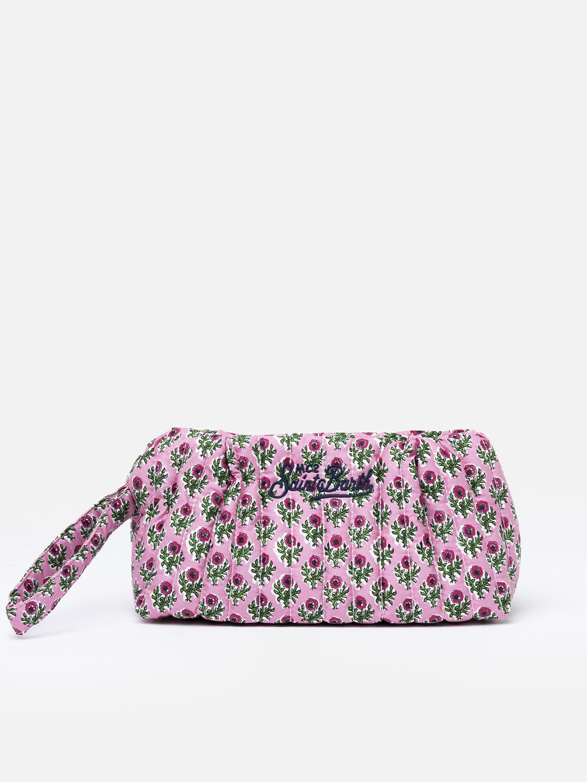 Flower patch quilted Small Pouch - MC2 Saint Barth