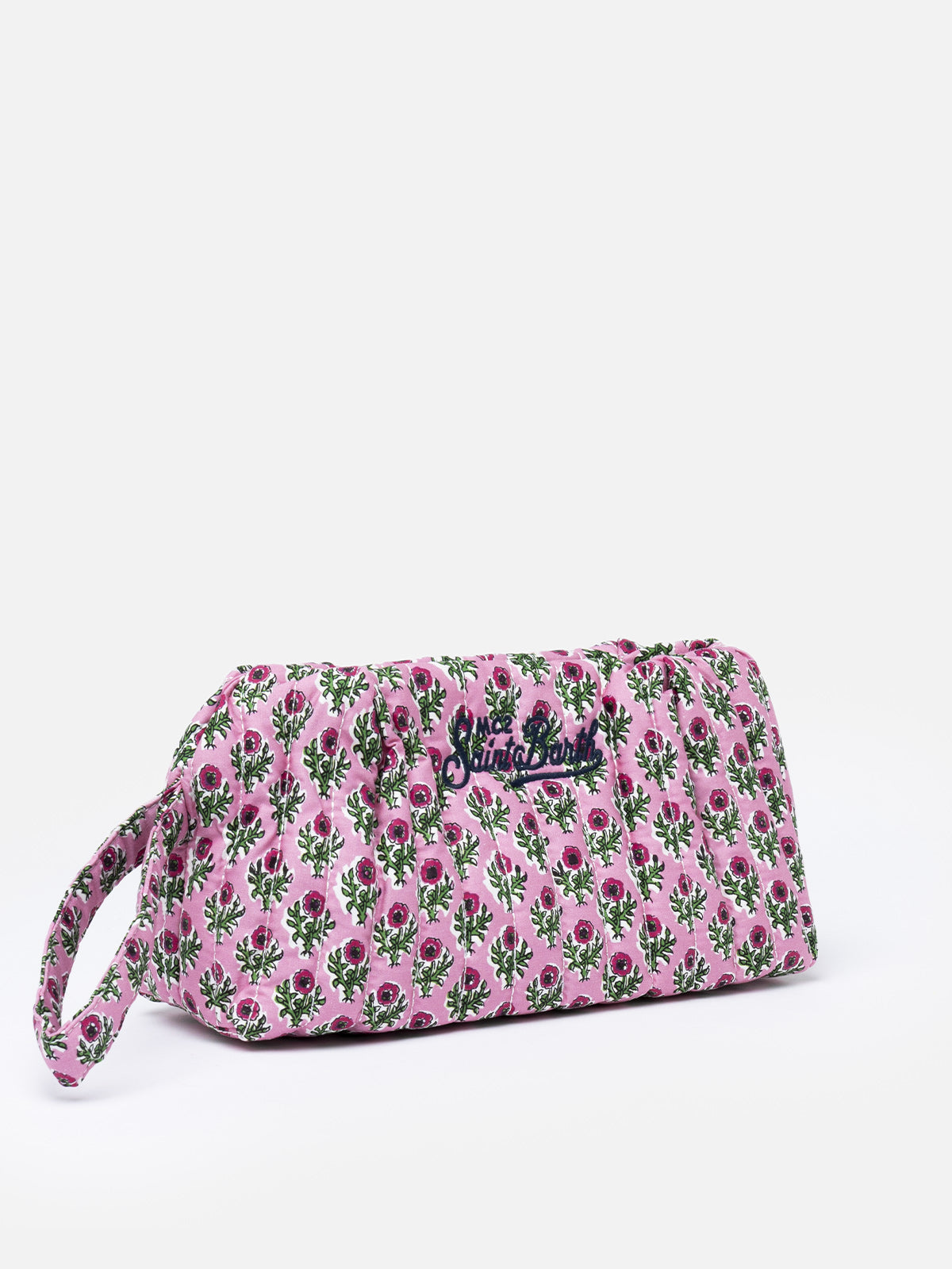Flower patch quilted Small Pouch - MC2 Saint Barth