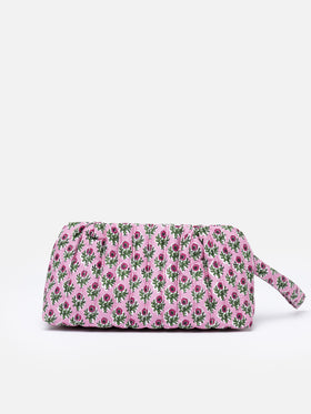 Flower patch quilted Small Pouch - MC2 Saint Barth