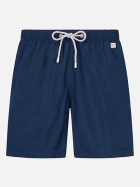 Man lightweight fabric navy swim shorts Lighting Pantone | PANTONE® SPECIAL EDITION - MC2 Saint Barth