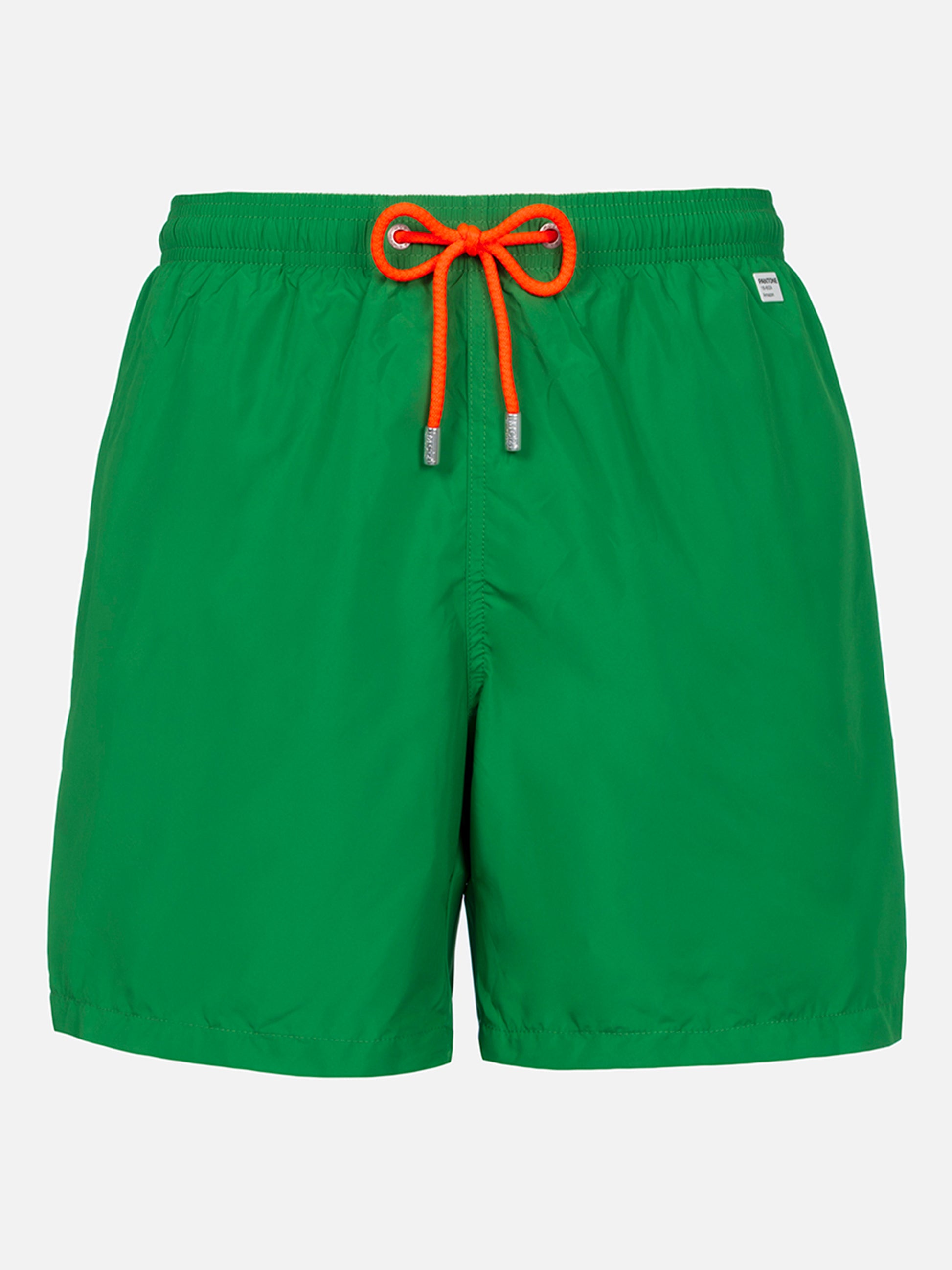 Man lightweight fabric grass green swim-shorts Lighting Pantone | PANTONE® SPECIAL EDITION - MC2 Saint Barth