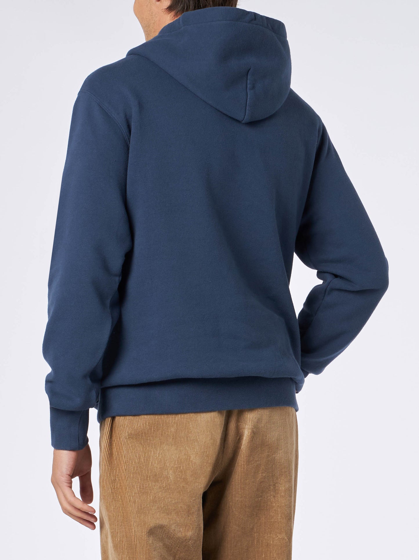 Man blue hoodie with Saint Barth patch - MC2 Saint Barth