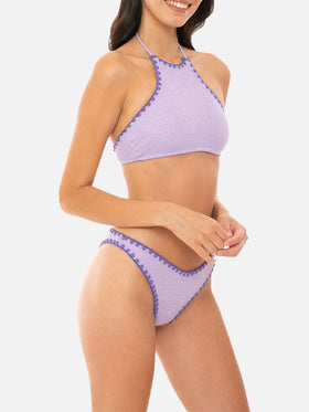 Crochet bikini with halter top - MC2 Saint Barth