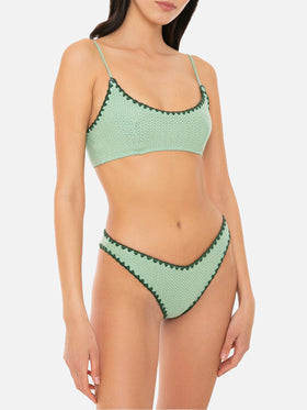Woman crochet bandeau bikini - MC2 Saint Barth